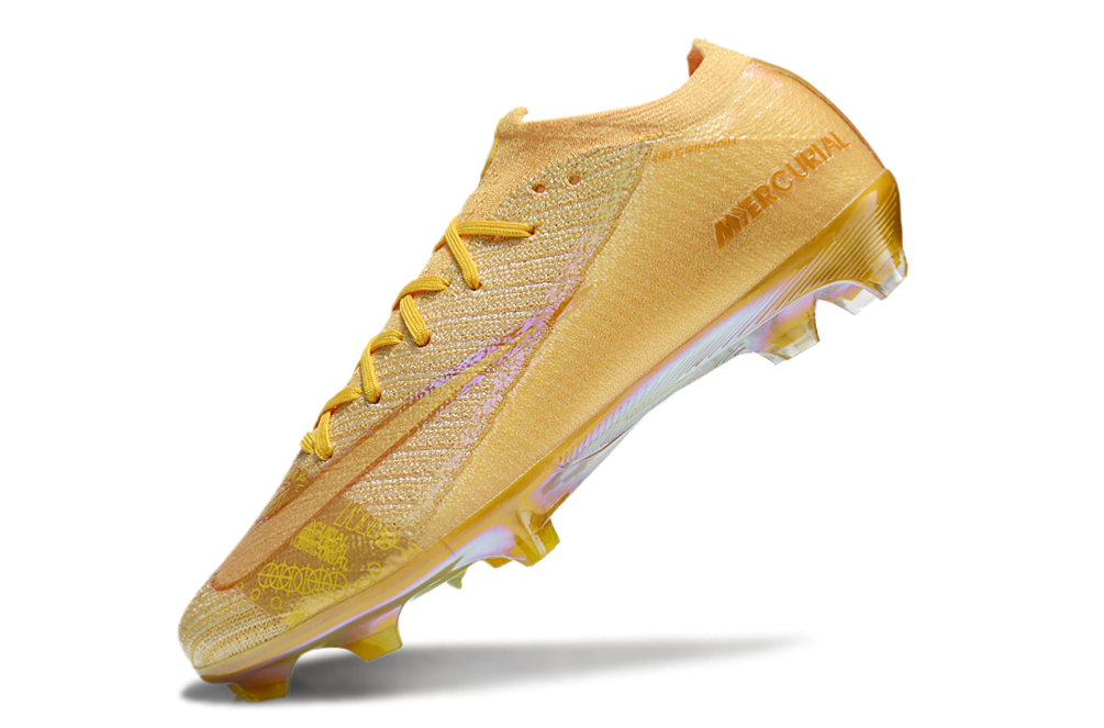 Chuteira Campo NIKE Air Zoom Mercurial Vapor 16 Elite FG Dourado