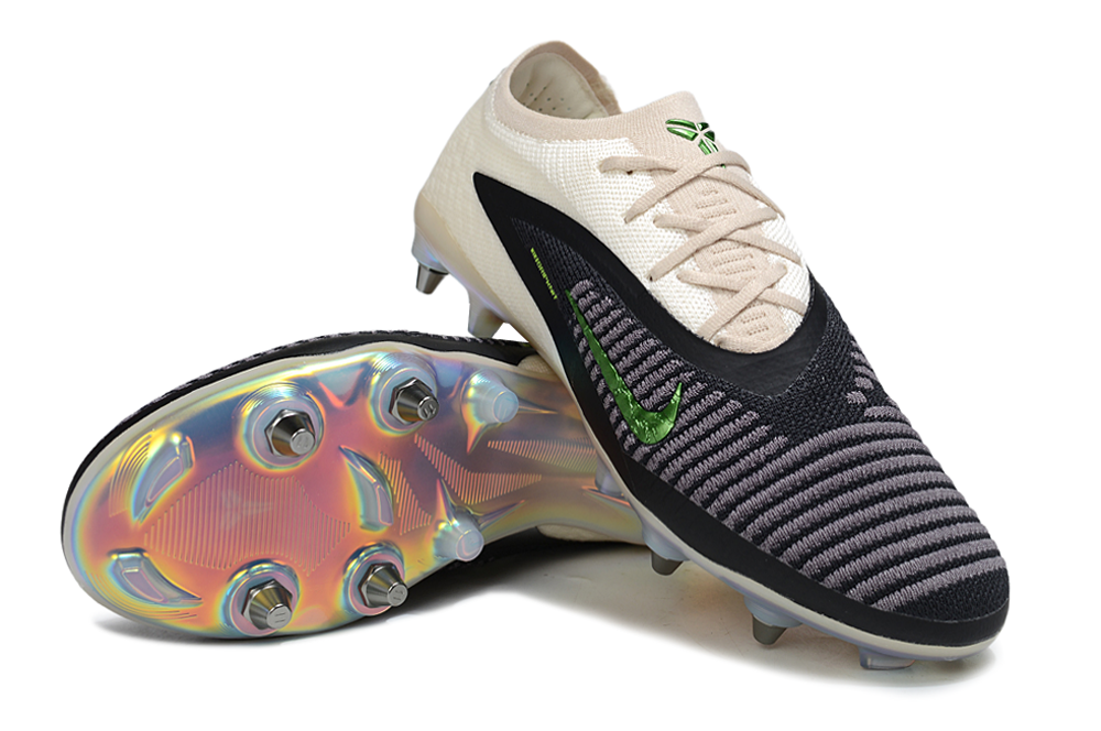 Chuteira Campo NIKE Phantom 6 Elite Low SG-PRO Black Mamba