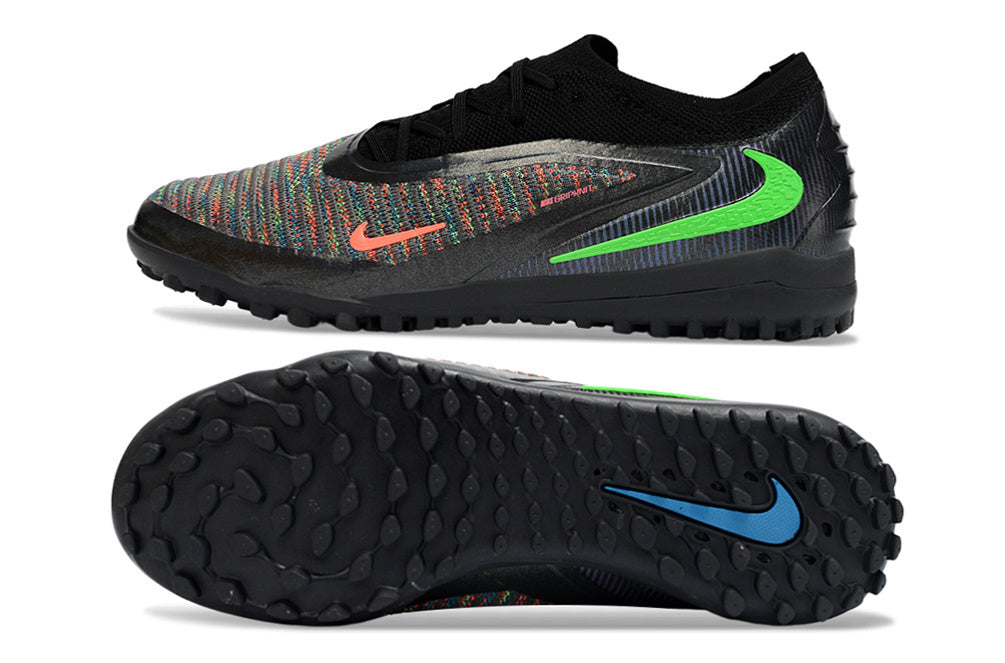 Chuteira Society Nike Phantom ReactX 6 Elite EA SPORTS Preto - Verde