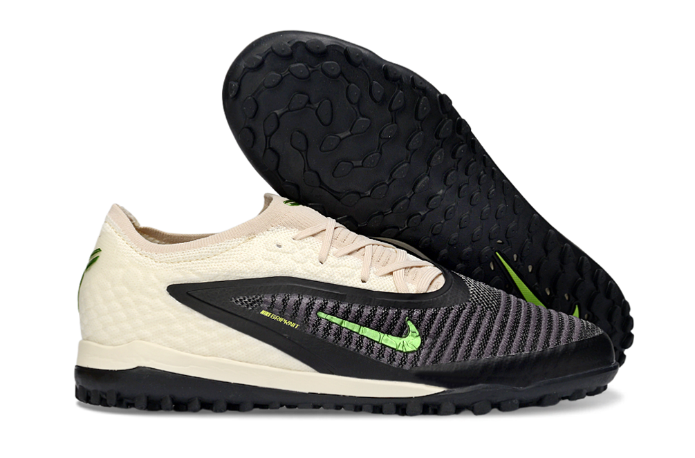 Chuteira Society Nike Phantom ReactX 6 Elite Black Mamba Preto - Creme