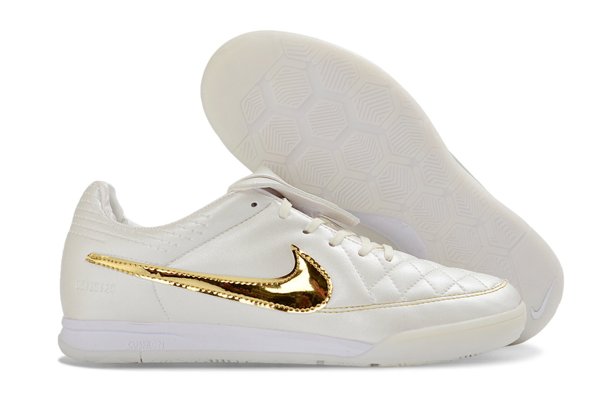 Chuteira Futsal Nike Tiempo Legend "Touch of Gold" Ronaldinho SE