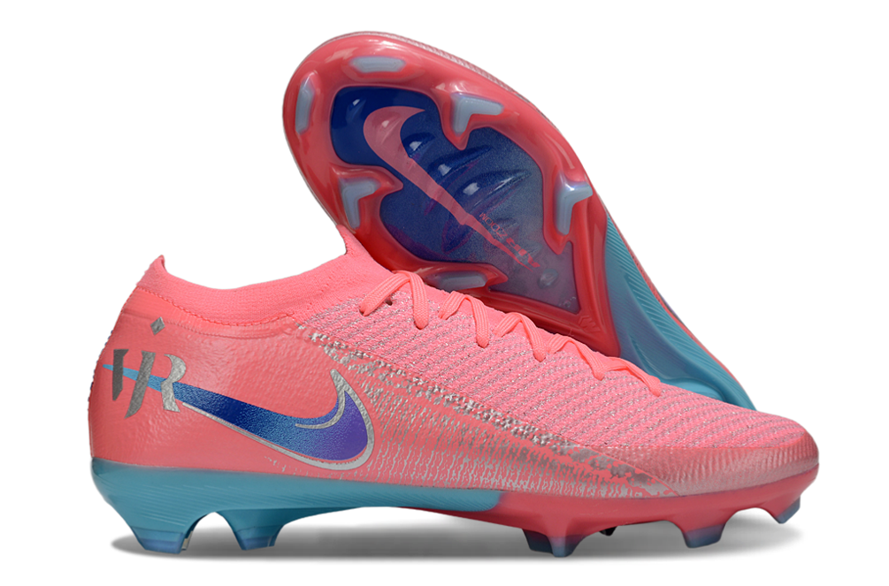 Chuteira Campo NIKE Air Zoom Mercurial Vapor 16 Elite FG Vini Jr Rosa - Pink