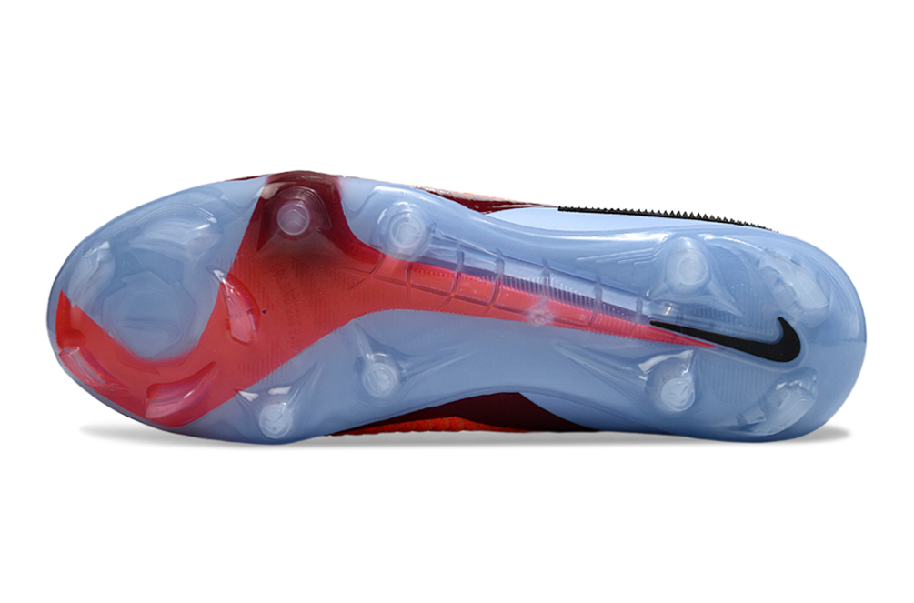 Chuteira Campo NIKE Phantom 6 Elite Low FG Scary Good Vermelho - Roxo