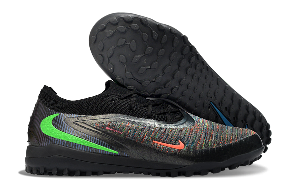 Chuteira Society Nike Phantom ReactX 6 Elite EA SPORTS Preto - Verde