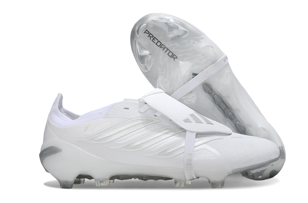 Chuteira Campo ADIDAS Predator Elite Tongue 26 FG Branco
