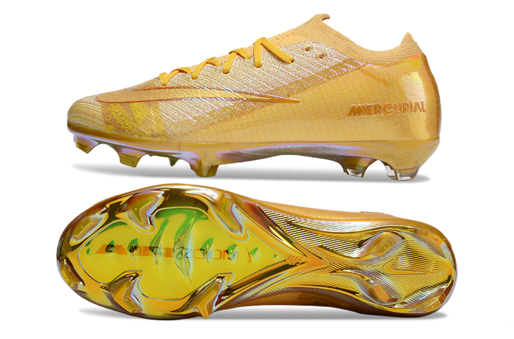Chuteira Campo NIKE Air Zoom Mercurial Vapor 16 Elite FG Dourado