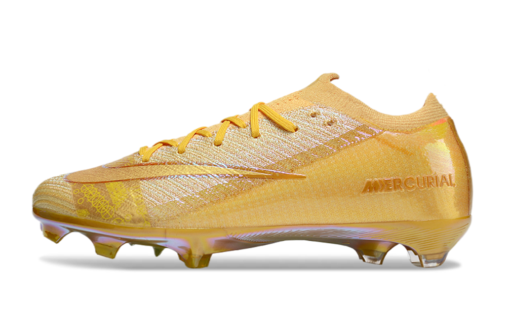 Chuteira Campo NIKE Air Zoom Mercurial Vapor 16 Elite FG Dourado