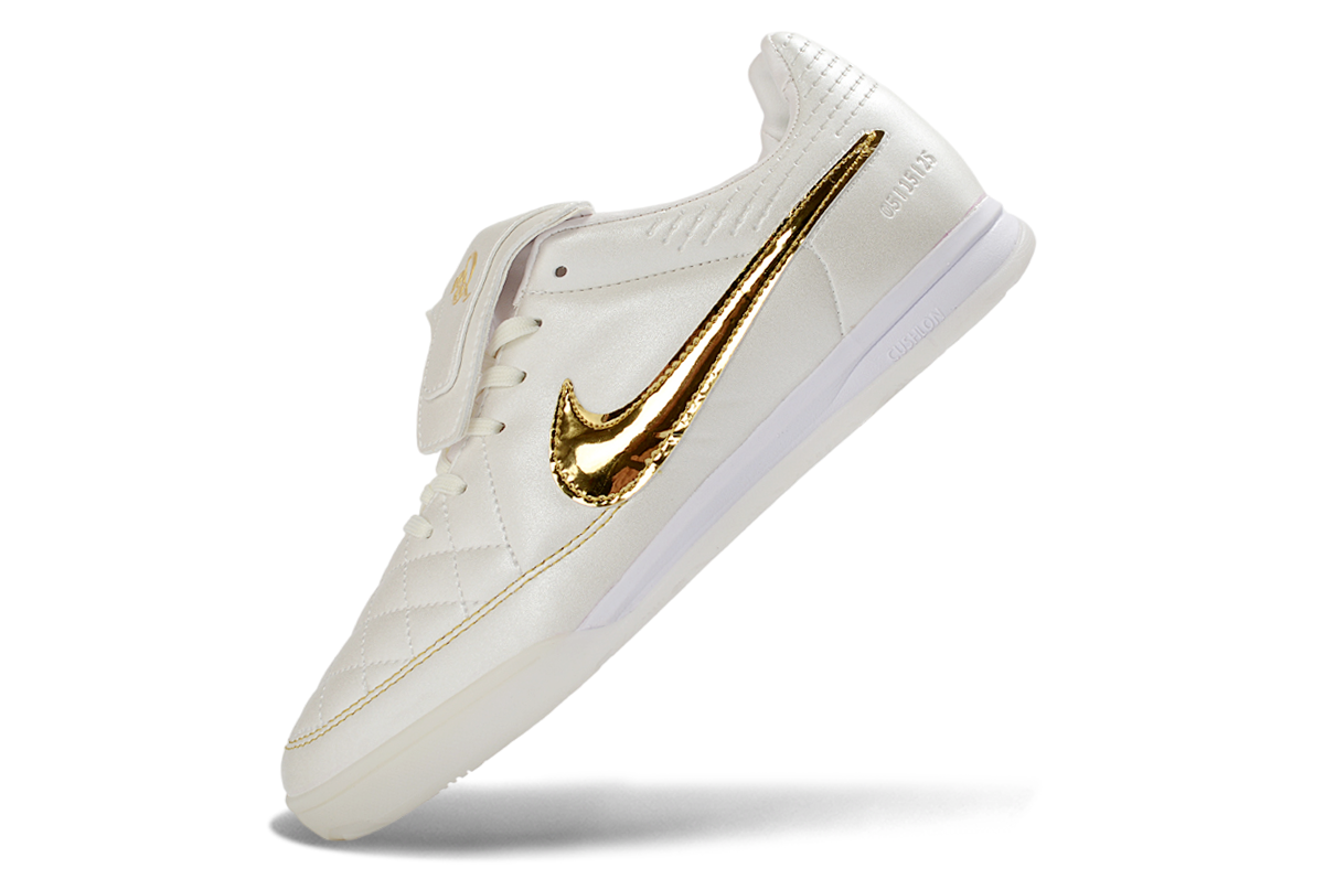 Chuteira Futsal Nike Tiempo Legend "Touch of Gold" Ronaldinho SE