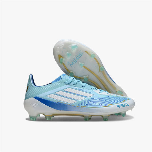 Chuteira Campo ADIDAS F50 Elite LL FG Azul - Branca