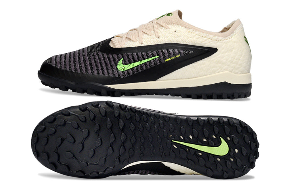 Chuteira Society Nike Phantom ReactX 6 Elite Black Mamba Preto - Creme