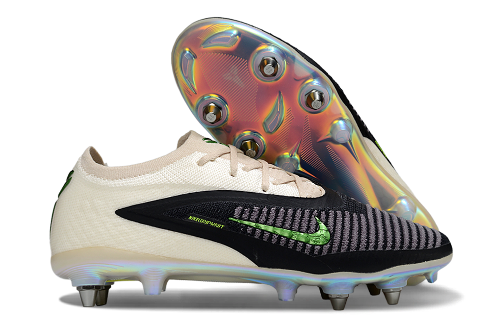 Chuteira Campo NIKE Phantom 6 Elite Low SG-PRO Black Mamba