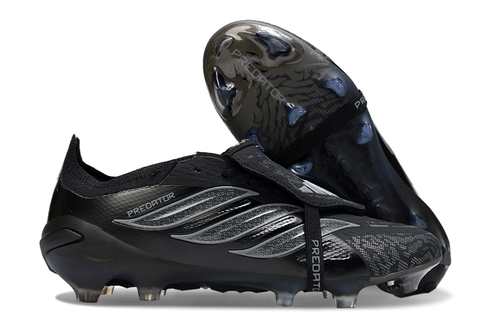 Chuteira Campo ADIDAS Predator Elite Tongue 26 FG Preta