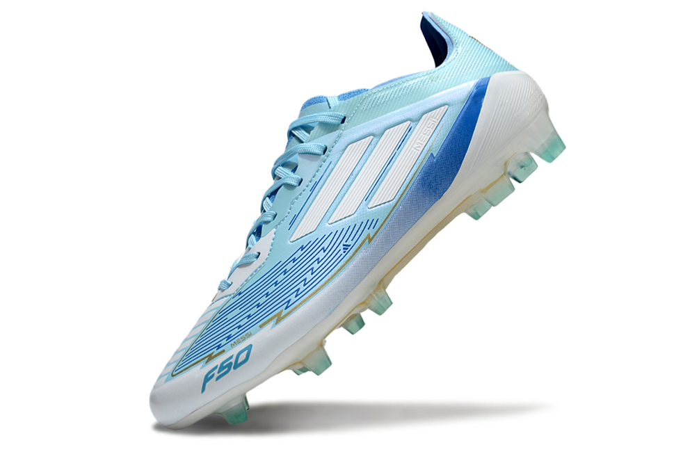 Chuteira Campo ADIDAS F50 Elite LL FG Azul - Branca