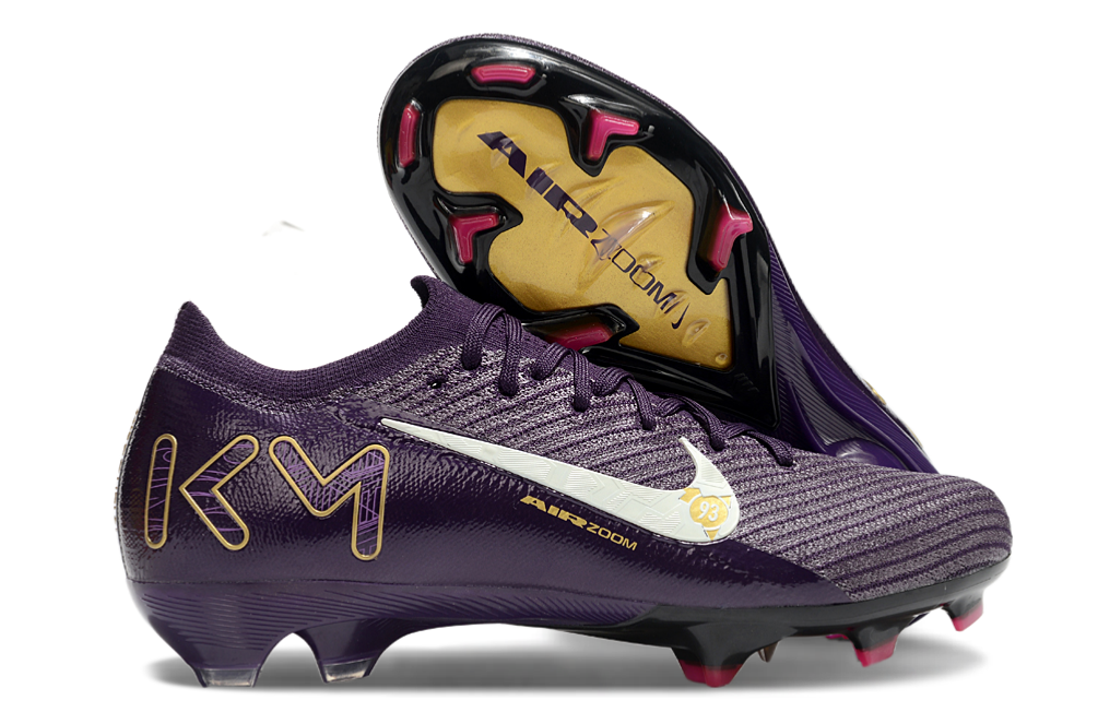 Chuteira Campo NIKE Air Zoom Mercurial Vapor 16 Elite FG KM - Roxa
