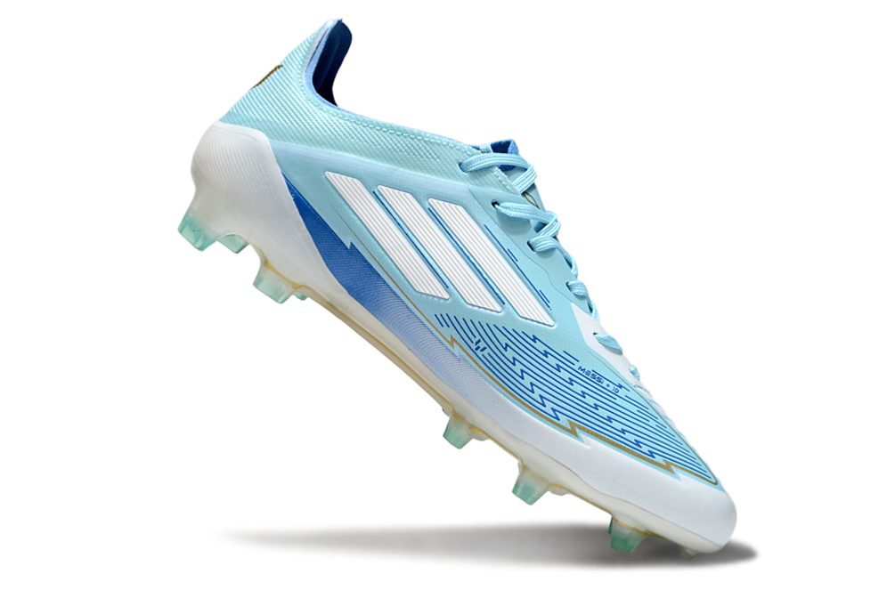 Chuteira Campo ADIDAS F50 Elite LL FG Azul - Branca